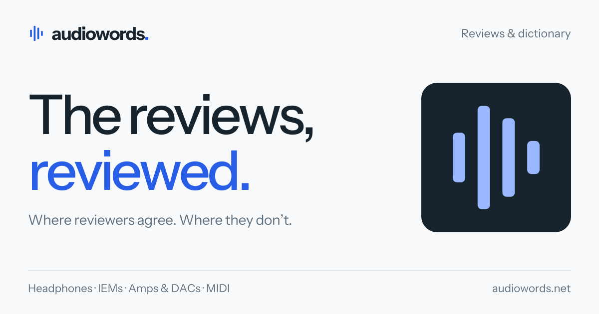 Audiowords — A field guide to the language we use about sound