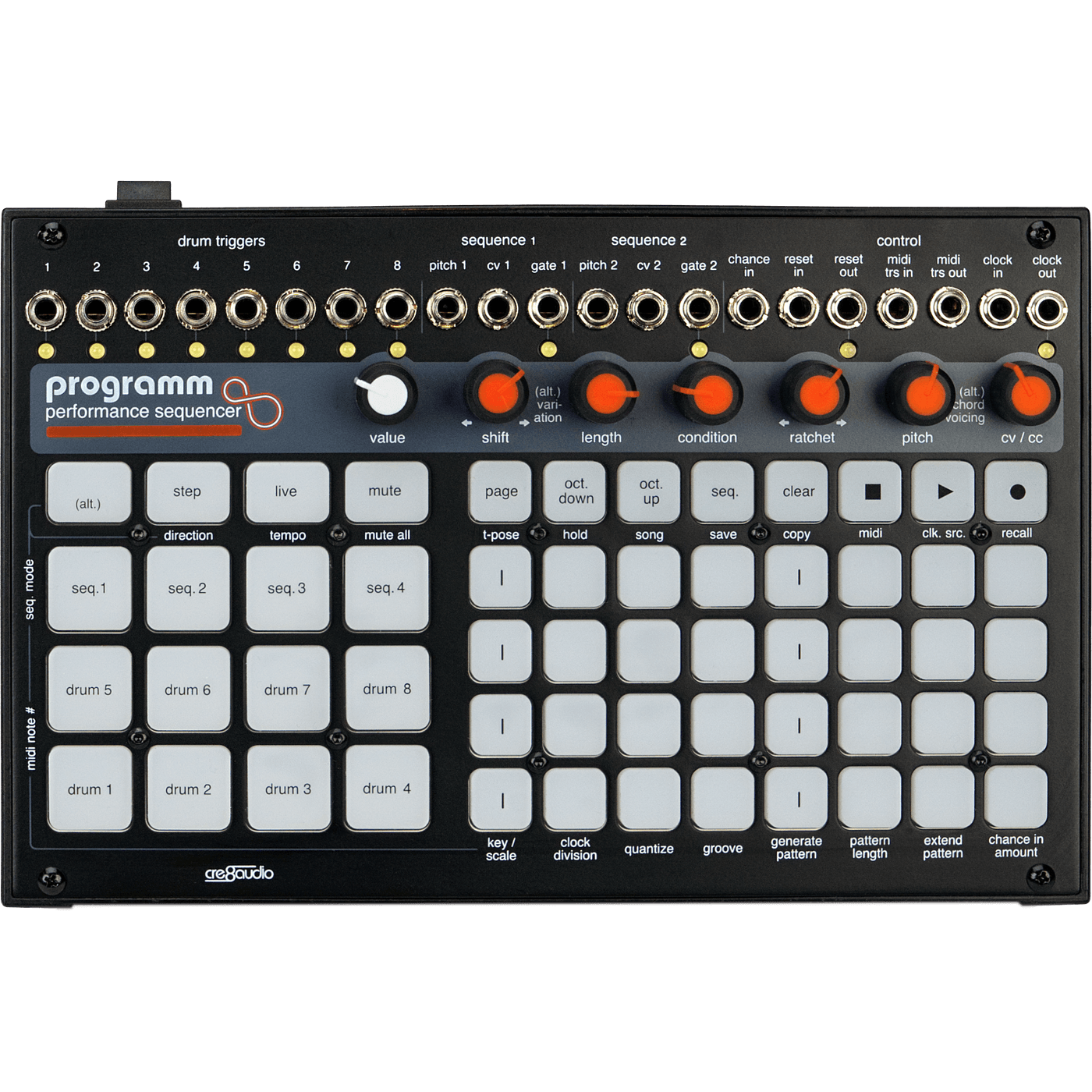 Cre8audio Programm